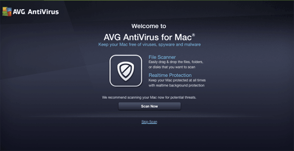 AVG Antivirus pour mac