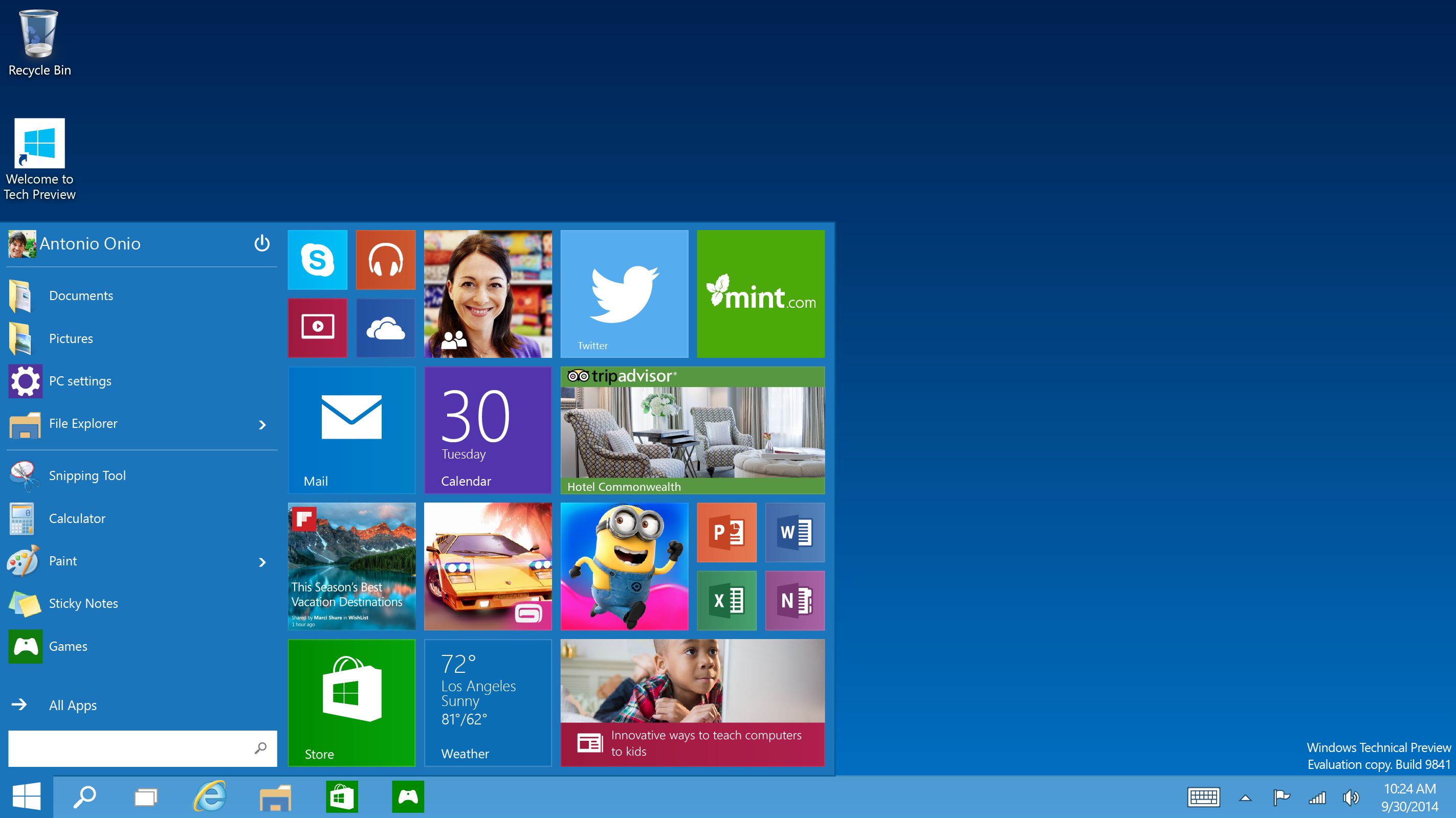 Windows 10 Technical Preview