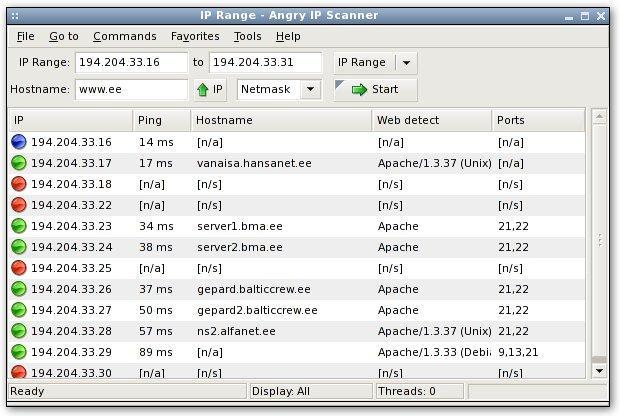 advanced ip scanner linux ubuntu